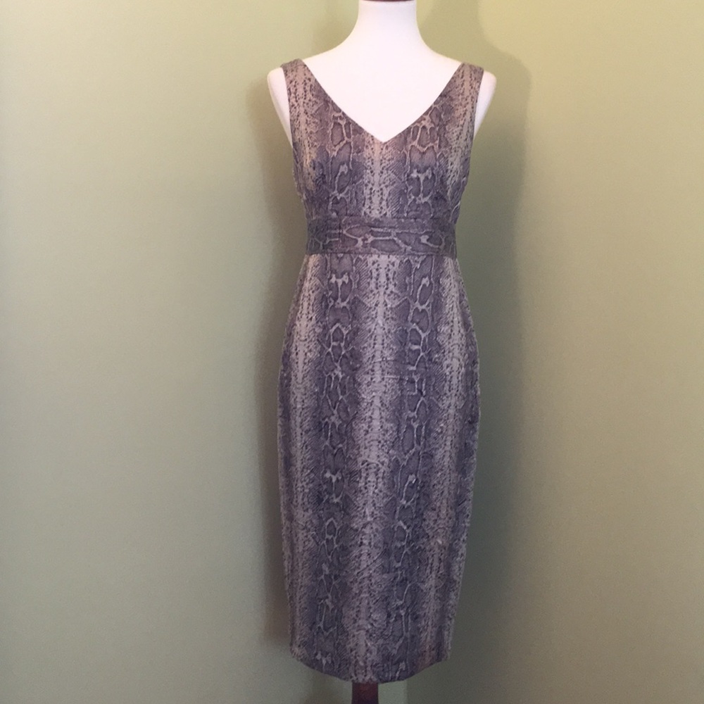 ISDA & Company Textured Dress in Chocolate Brown